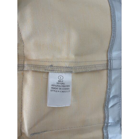 NWT Fashion Nova Red Got it Like That Top & Unmatched Faux Leather Skirt LOT L - Picture 11 of 11